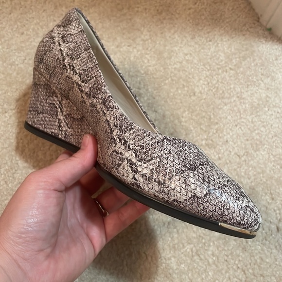 Viper print wedge heels from Cole Haan - Picture 2 of 3